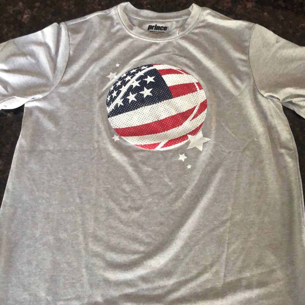 Prince boys size medium tee